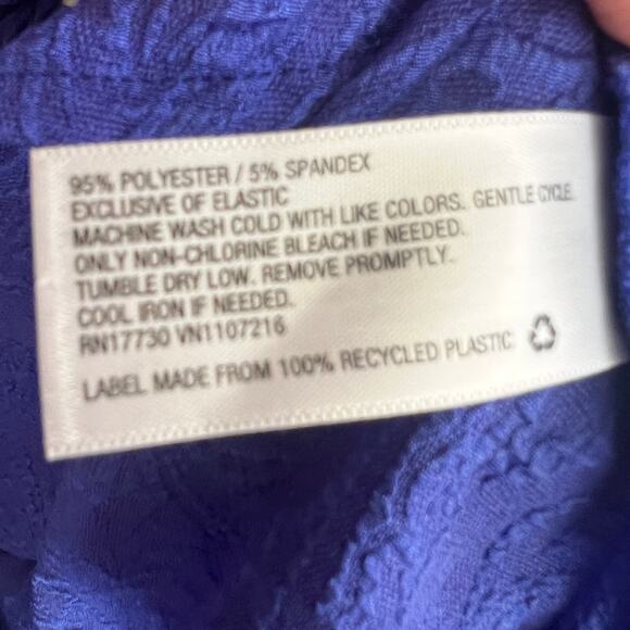 Ava & Viv Blue Babydoll Top Y2K 2000s Peplum Blouse Retro Coquette 2X - Picture 4 of 6